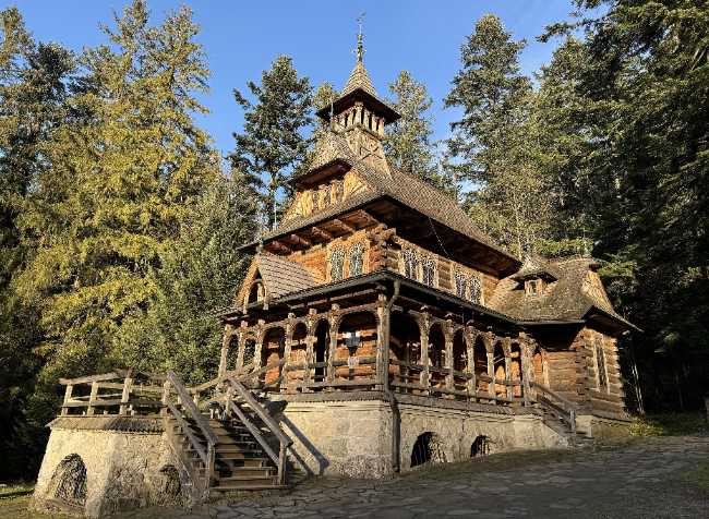 Chapel of the Sacred Heart of Jesus in Jaszczurówka