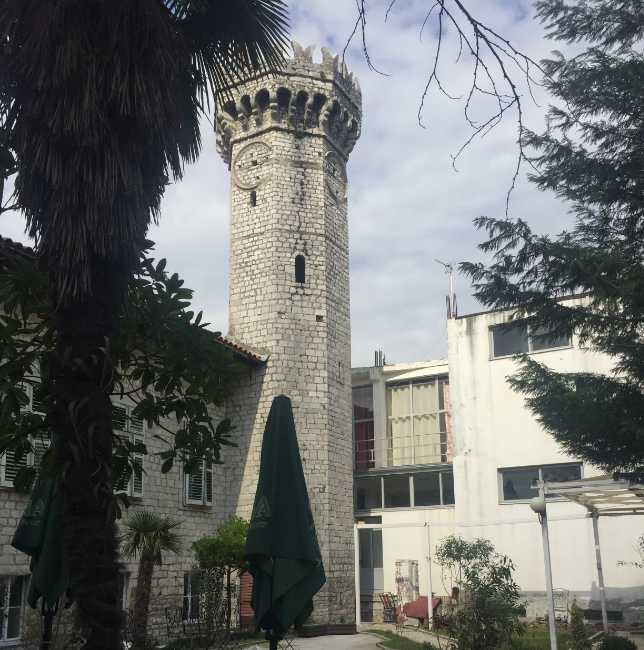The Englishman's clock tower