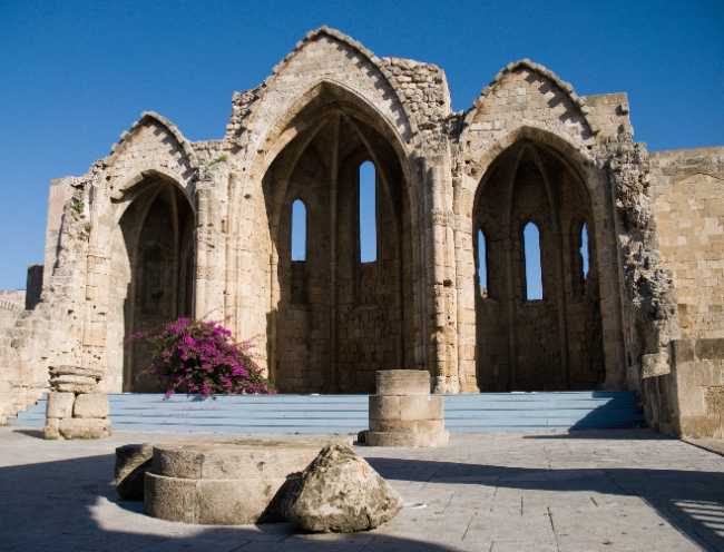 Ruins of the Church of Panagia tou Bourgou