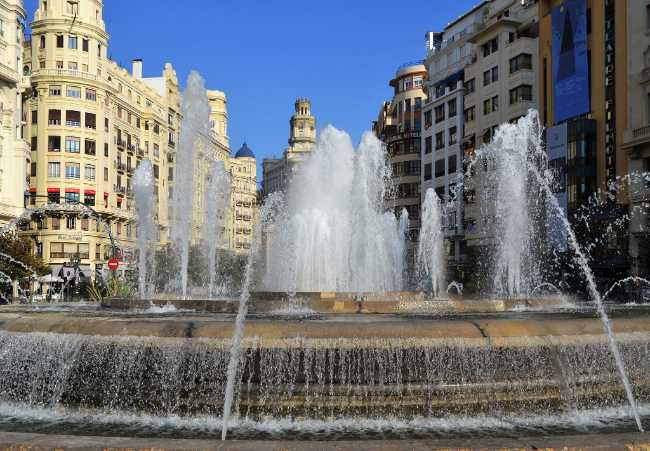 Fuente de la Plaza del Ayuntamiento