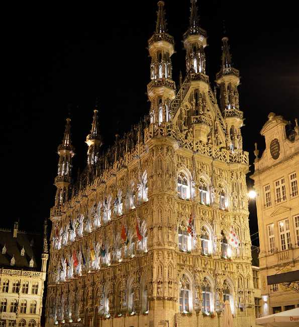 Historic Leuven Town Hall