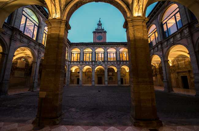 Archiginnasio Courtyard