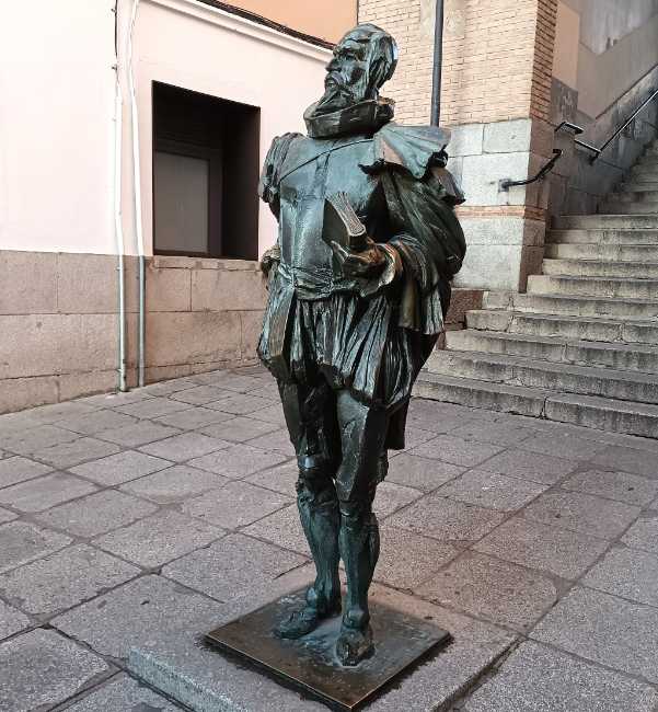 Statue of Miguel de Cervantes