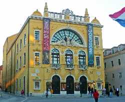 Croatian National Theatre in Split