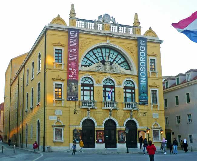 Croatian National Theatre in Split