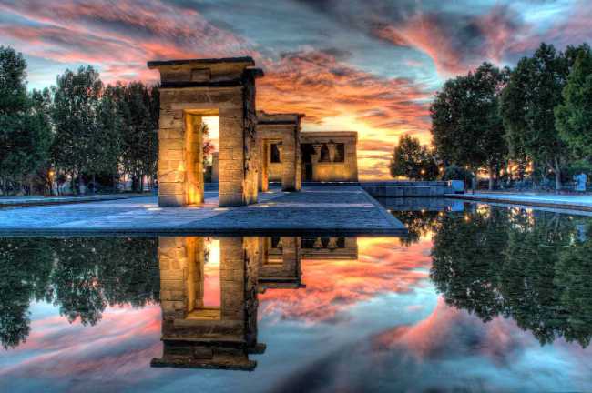 Temple of Debod Gardens