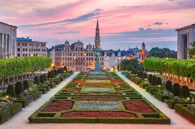 Mont des Arts Garden