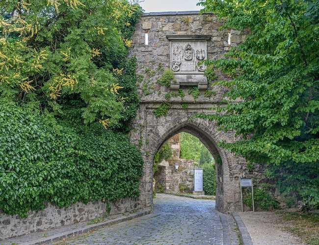 Friedrichstor mit Wappenstein