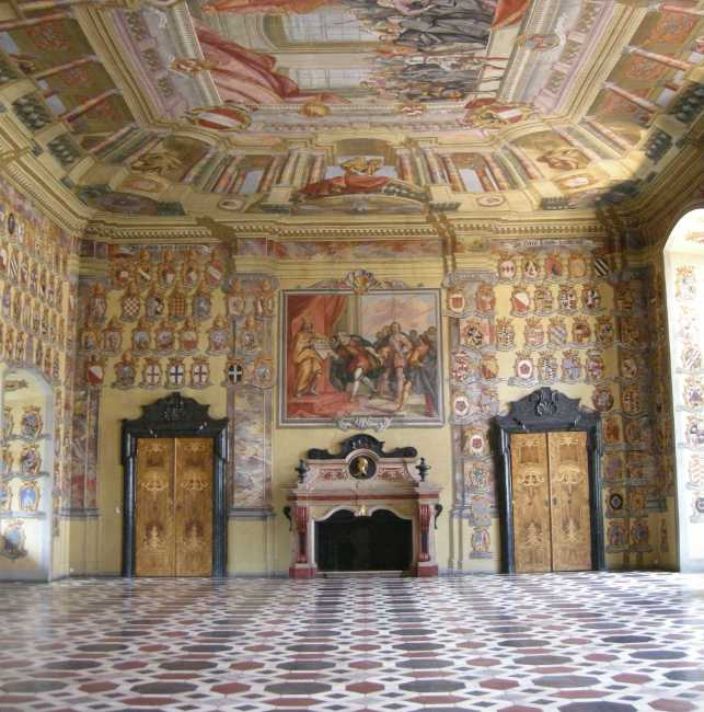 Großer Wappensaal im Landhaus