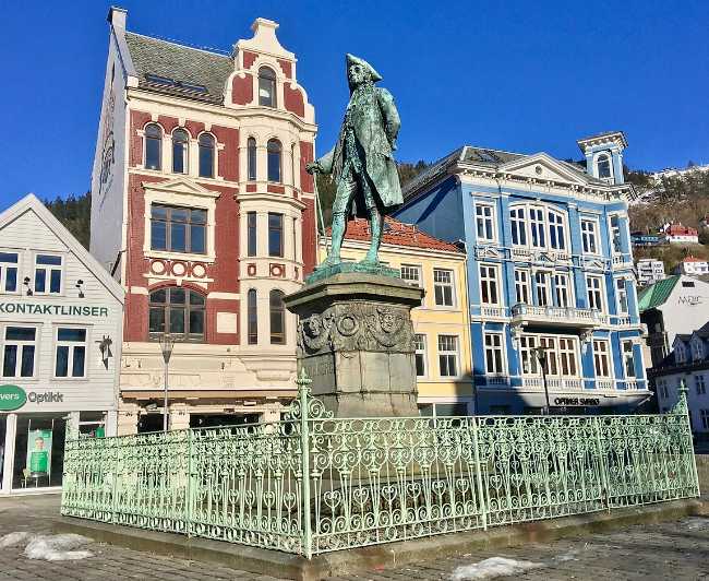 Ludvig Holberg Statue