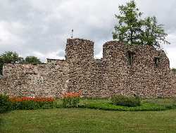 Valmiera Castle ruins