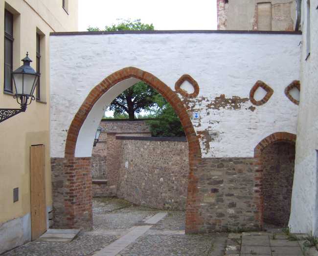 Medieval city gate