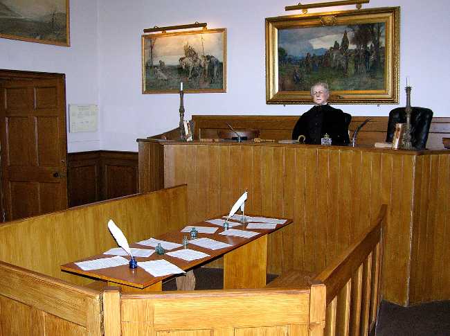 Sir Walter Scott's Courtroom