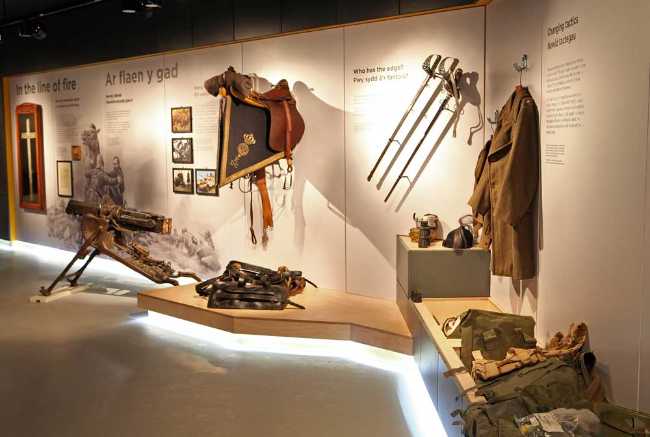 Firing Line Cardiff Castle Museum of the Welsh Soldier