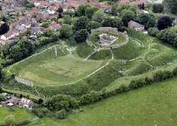 Castle Acre Castle and Bailey Gate