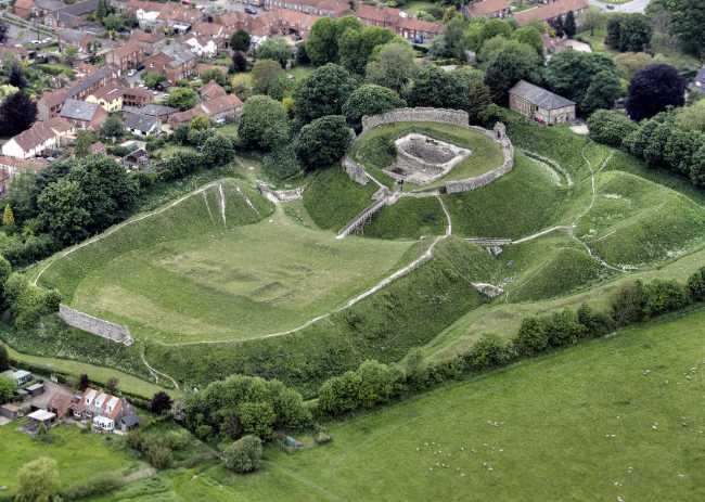 Castle Acre Castle and Bailey Gate